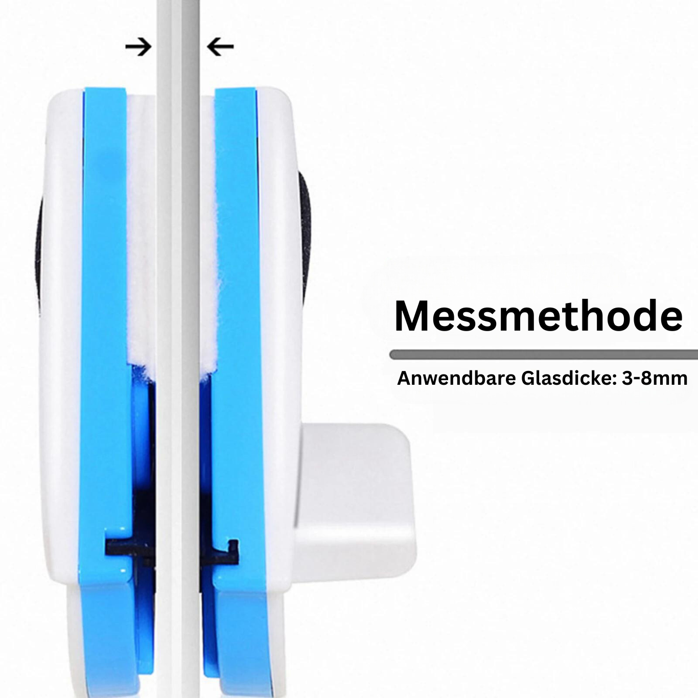 Doppelseitig magnetischer Glasreiniger