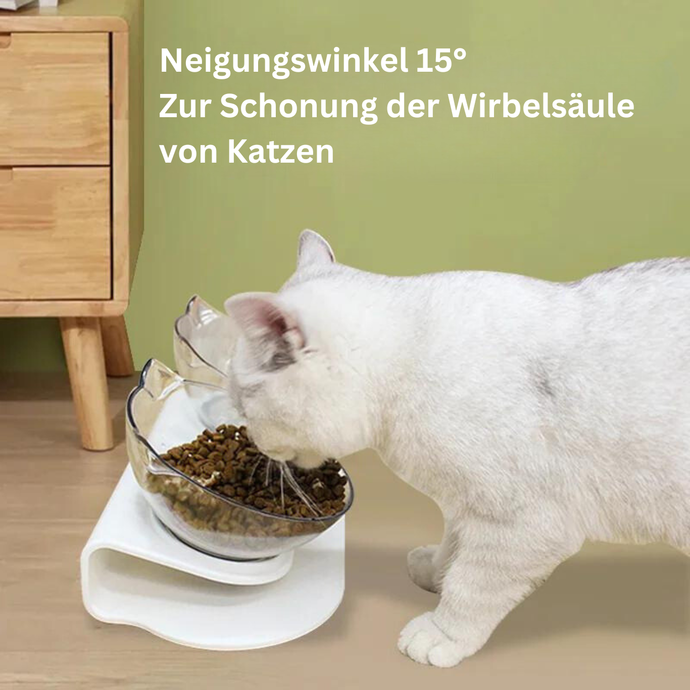 Rutschfester Doppel-Katzennapf