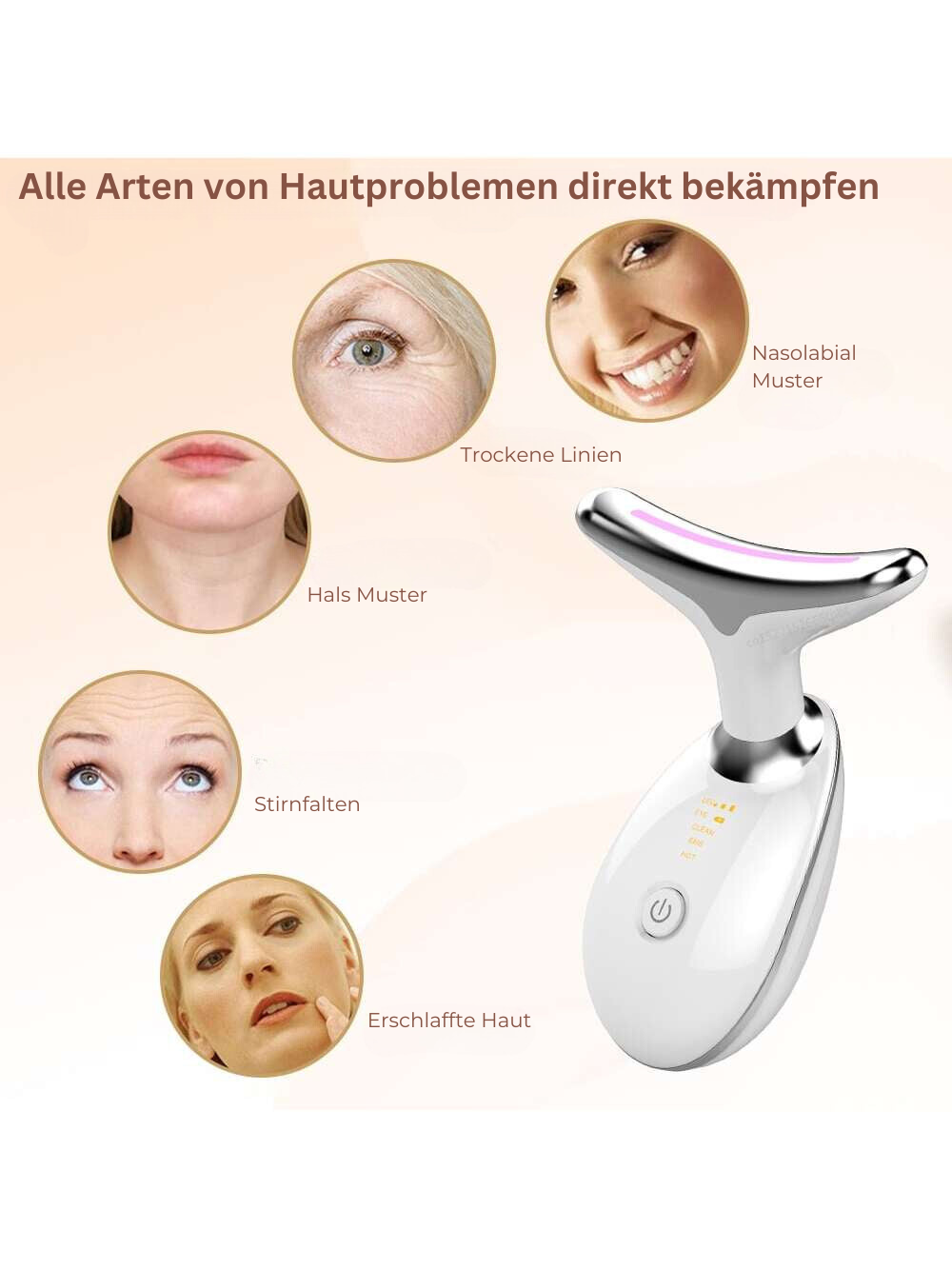 Facelifting mit Rotlicht